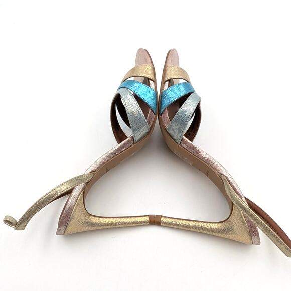 Kurt Geiger Brixton Ankle Strap Stiletto Heel Sandal Women's Size US6 EU36.5 - Picture 5 of 12